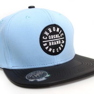 Boné Chronic Azul Claro Aba Reta 420 Original Snapback