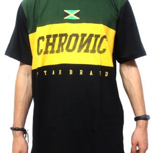 Camiseta Chronic 420 Jamaica Original Fyahbrand Reggae Roots