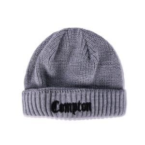 Gorro Masculino Touca Chronic 420 Compton Cinza Mescla Claro
