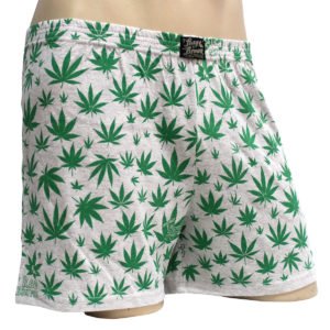 Cueca Samba Canção Cannabis Cinza Mescla Ray Brown
