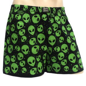Cueca Samba Canção Et Brisado Alien Preto e Verde Ray Brown