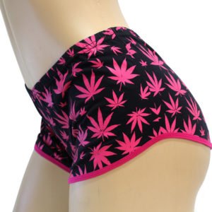 Short Cannabis Preto e Rosa Ray Brown