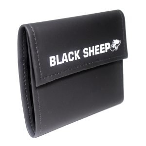 Carteira Black Sheep Velcro Material Sintético Preto Skate