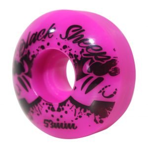 Roda Skate Black Sheep Iniciante Street Rodinha 53mm Rosa