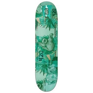 Shape Skate Chronic 420 Reais Nota Ganja Marfim 8.0 Street