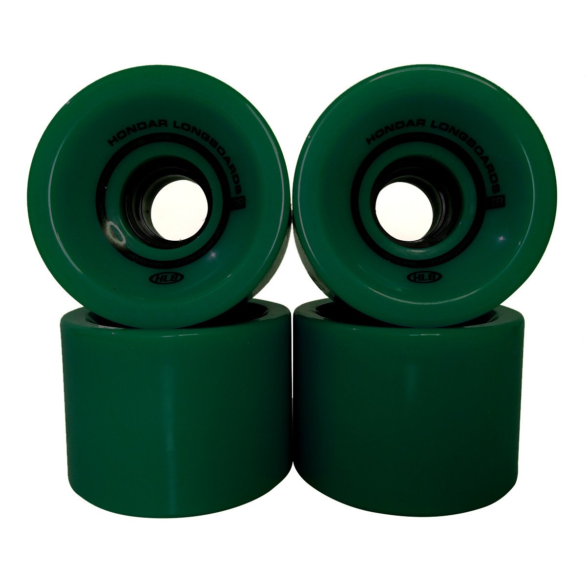 Roda Hondar Longboard Verde Skate Cruiser Brats 70mm 78a