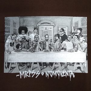 Camiseta Chronic 420 Oversized Santa Ceia Rap Lançamento