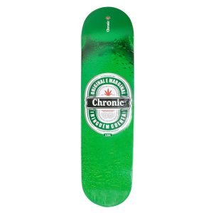 Shape Skate Chronic Cerveja Verde 420 Marfim 8.25 Street