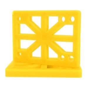 Pads Reto Flexível 7mm FLH Elevador Riser Skate e Longboard