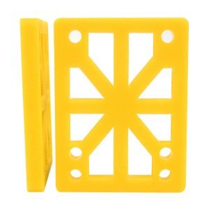 Pads Reto Flexível 7mm FLH Elevador Riser Skate e Longboard