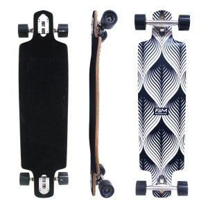 Skate Longboard Hondar Cruiser Montado FAM Maple Completo Pro