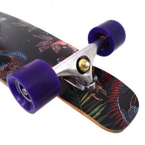 Skate Longboard Hondar Cruiser Montado Maple Completo Pro