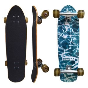 Skate Hondar Semi Longboard Maple Cruiser Passeio Adulto