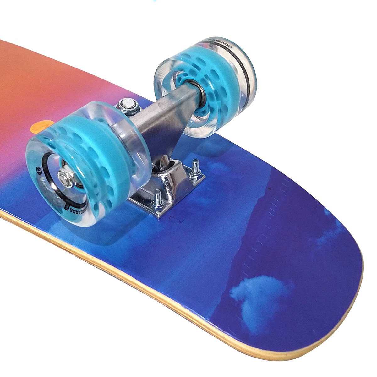 Skate Cruiser Hondar Montado Shape Maple Completo Penny Old