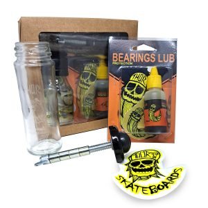 Kit Limpeza + Rolamentos Skate Thor T2 + Lubrificante 20ml