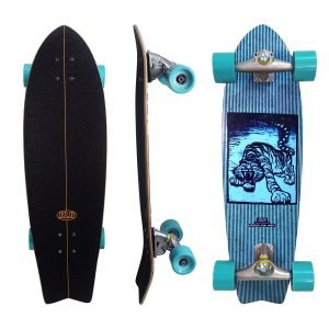 Skate Simulador de Surf Hondar Longboards Montado Completo