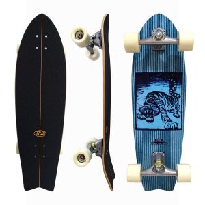 Skate Simulador de Surf Hondar Longboards Montado Completo