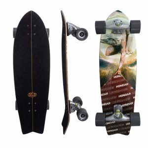 Skate Simulador de Surf Hondar Longboards Montado Completo