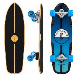 Skate Simulador Surf Performance Profissional 34" e 36" Completo