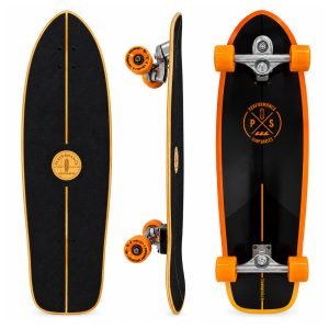 Skate Simulador Surf Performance Profissional 34" e 36" Completo