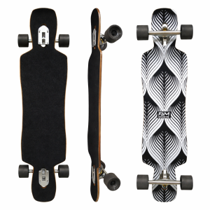 Skate Longboard Hondar FAM Montado Cruiser Maple Completo