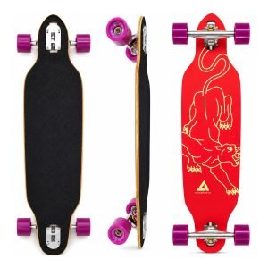 Skate Longboard Hondar FAM Montado Cruiser Maple Completo