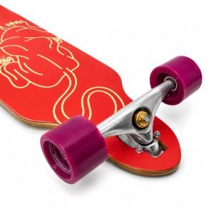 Skate Longboard Hondar FAM Montado Cruiser Maple Completo