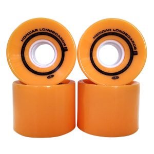 Roda Skate Cruiser Laranja Hondar Mini Simulador 60mm 82a