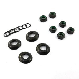 Kit Porcas Skate Sthorm Central 14 Eixo 13 e Arruelas Cone