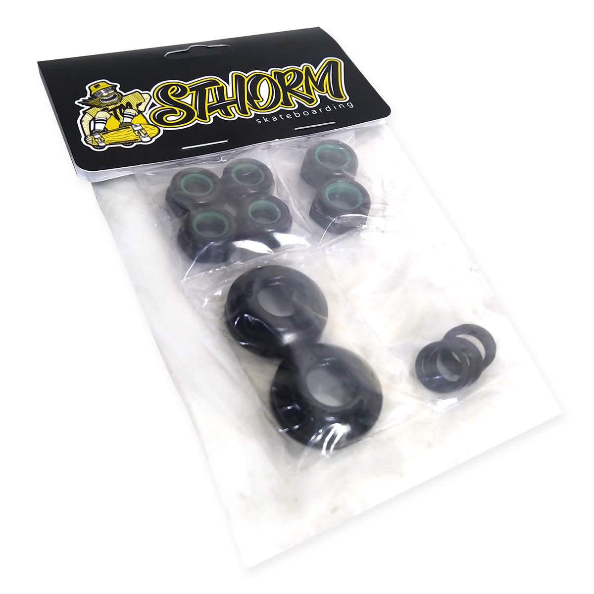 Kit Porcas Skate Sthorm Central 14 Eixo 13 e Arruelas Cone