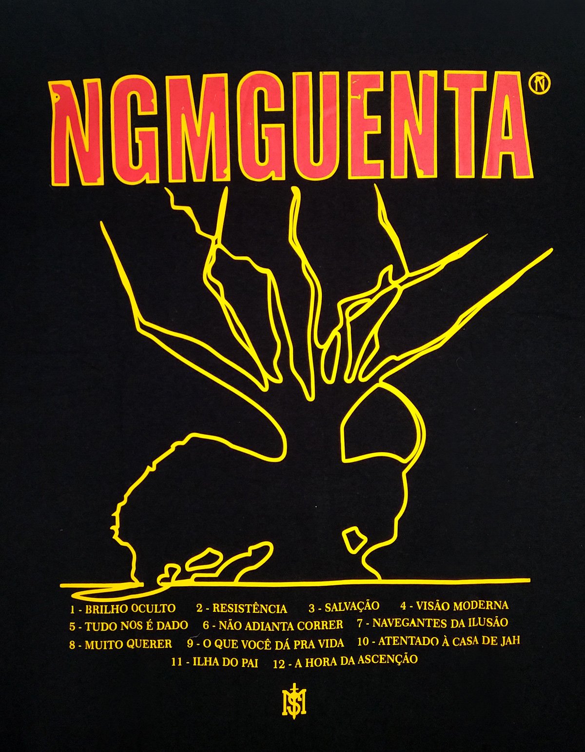 Camiseta Chronic Original Mato Seco Collab Reggae Raiz 420