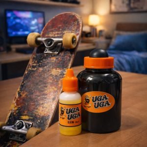 Kit Limpeza de Rolamentos + Lubrificante UgaUga Skate Patins