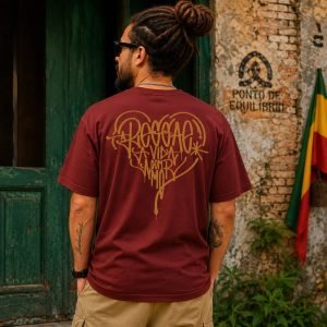 Camiseta Chronic Reggae Ponto Equilíbrio Lançamento Roots