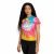 Camiseta Feminina Chronic Ganja Gilrs Tie Dye 420 Original